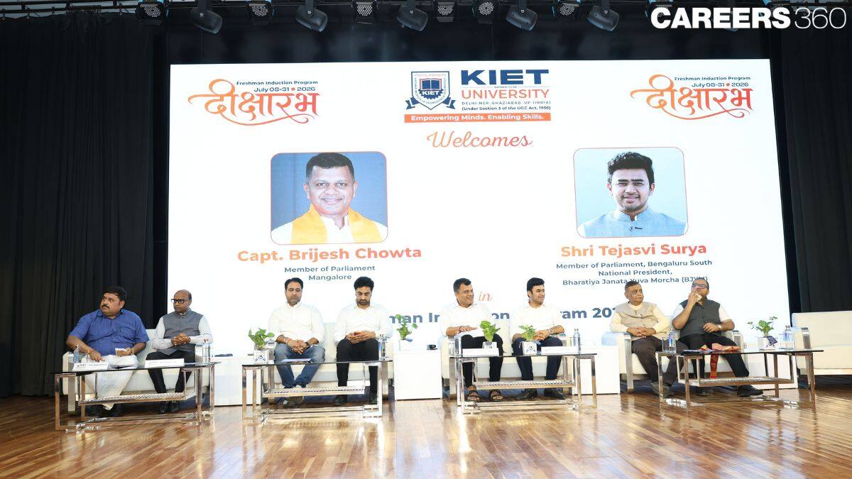 India's Youth are Architects of Tomorrow: Tejasvi Surya Inspires KIET Students during Freshman Induction 2026